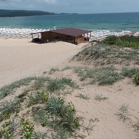 アパート Stamopolulux директен изглед към морето プリモルスコ