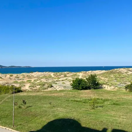 アパート Stamopolulux директен изглед към морето プリモルスコ