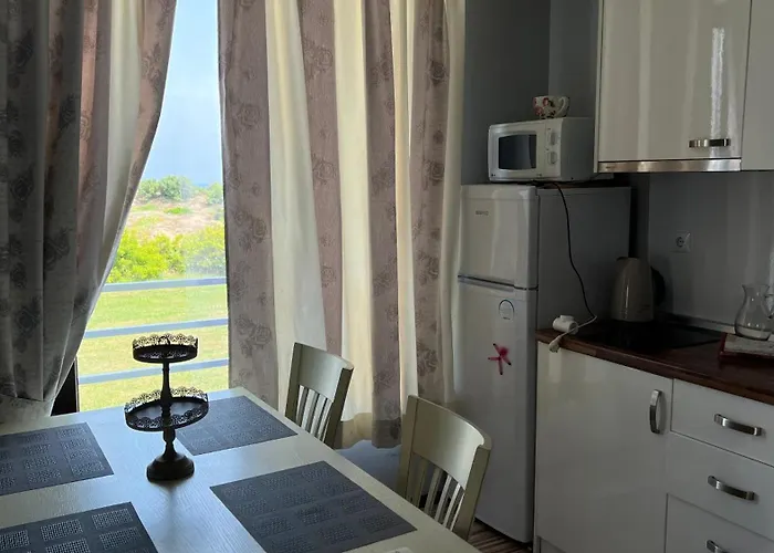 Daire Stamopolulux директен изглед към морето Primorsko