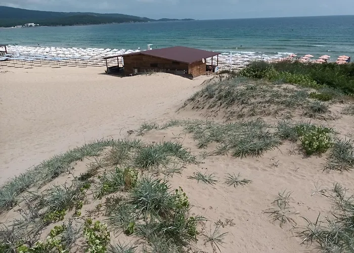 Daire Stamopolulux директен изглед към морето Primorsko